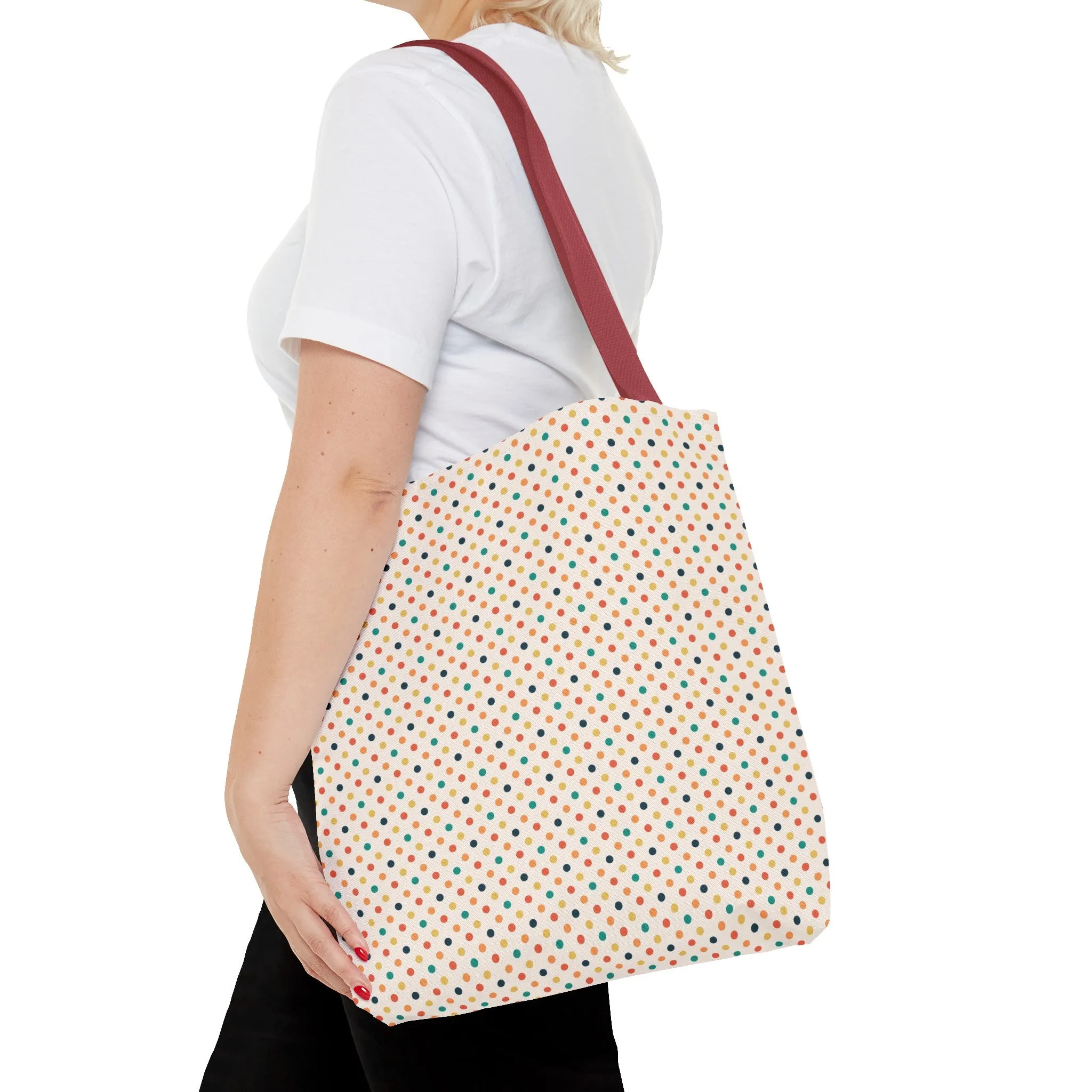 Beach Polka Dots Tote Bag