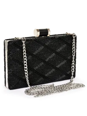 Beaded Box Clutch