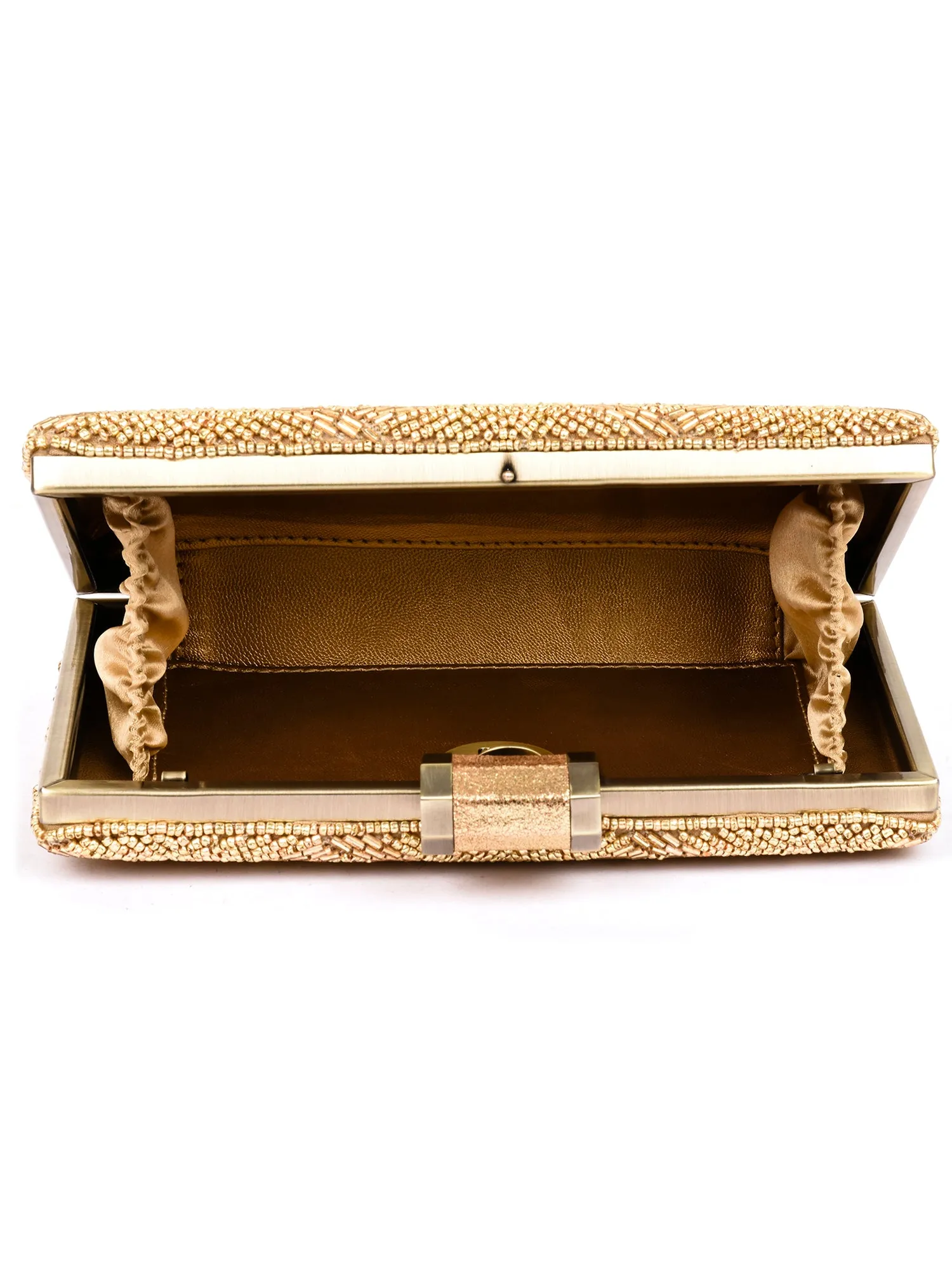 Beaded Box Clutch
