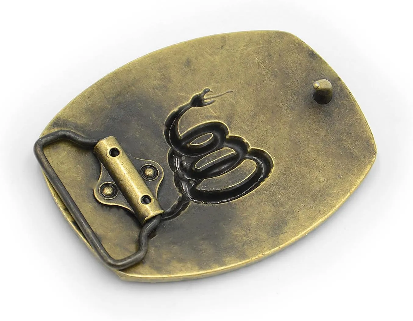 Belt Buckles Men Western Cowboy - Don't Tread On Me Belt Buckles for Men & Women | Cowboy Belt Buckle Cowgirl Belt Buckle