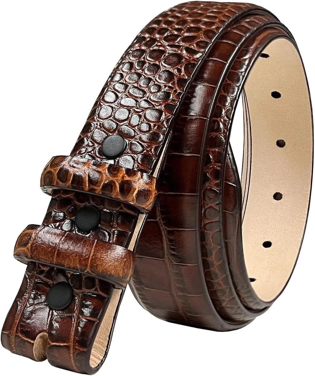 Belts.com Cowhide Full-Grain Genuine Leather Dress Belt Strap,1''(25mm)&1-1/8"(30mm)&1-1/4"(32mm) Wide