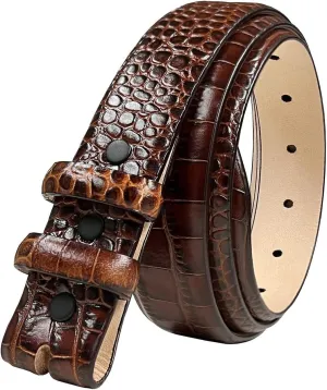 Belts.com Cowhide Full-Grain Genuine Leather Dress Belt Strap,1''(25mm)&1-1/8"(30mm)&1-1/4"(32mm) Wide