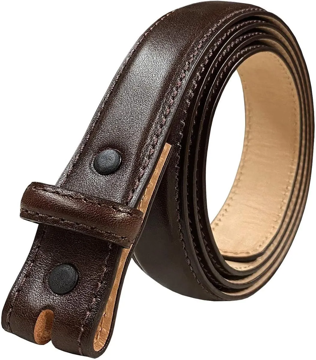 Belts.com Cowhide Full-Grain Genuine Leather Dress Belt Strap,1''(25mm)&1-1/8"(30mm)&1-1/4"(32mm) Wide