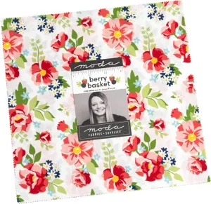Berry Basket Layer Cake®, 42-10" Precut Fabric Quilt Squares by April Rosenthal