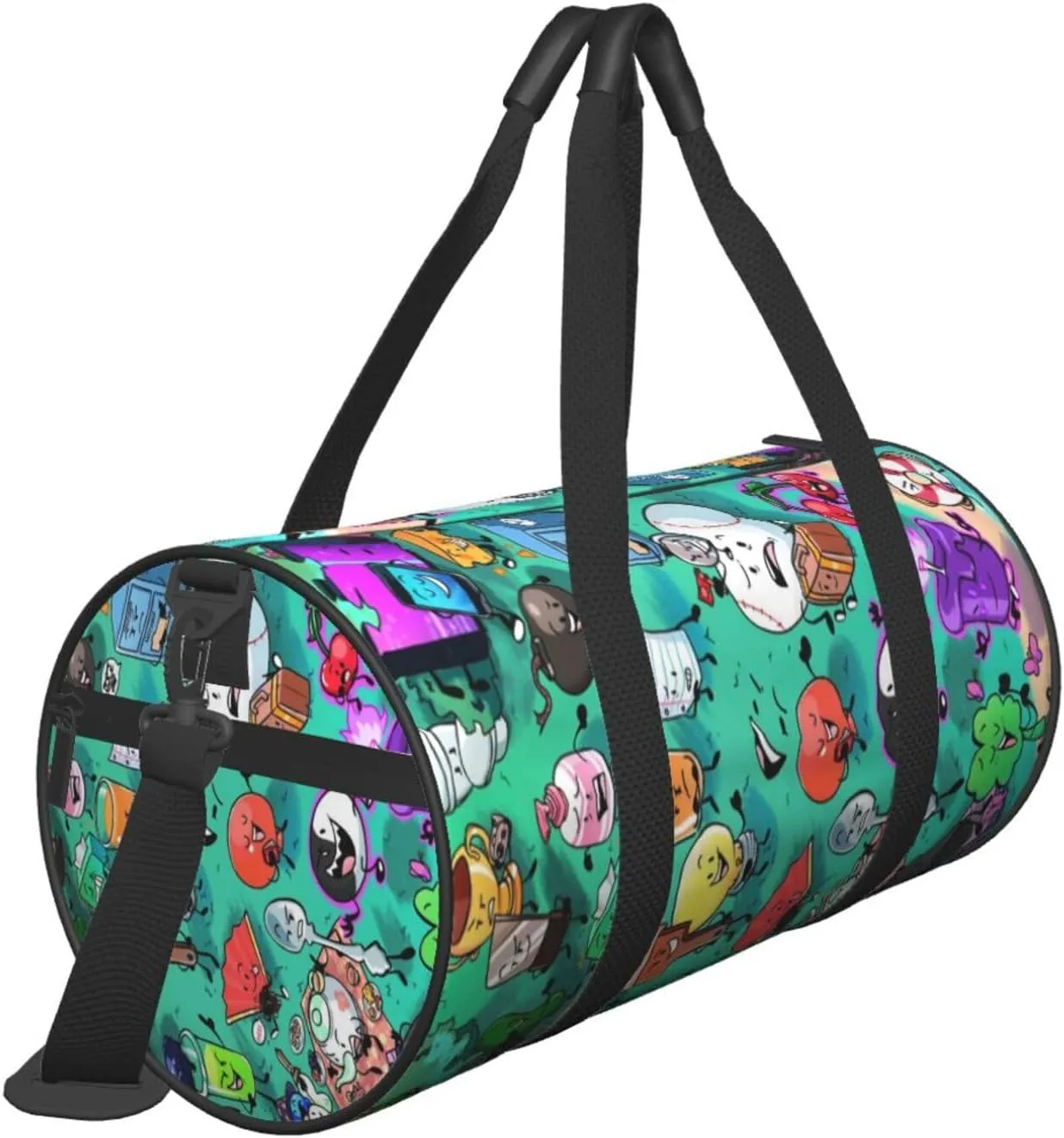 Bfdi-Battle for Dream Island Duffel Bags,Traveling Sports Gym Bags for Men and Women