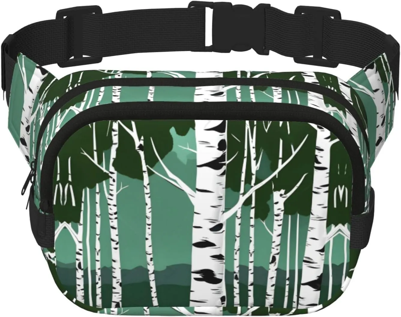 Birch Trees print Womens Fanny Pack Everyday Hip Pouch Waist Bag for Travel Outdoor Running Hunting for Adult