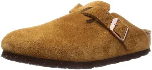 Birkenstock Unisex-Adult Boston Bosten Super-Runner Work Shoes Natural Leather Black Size 36-Normal Footbed, 10