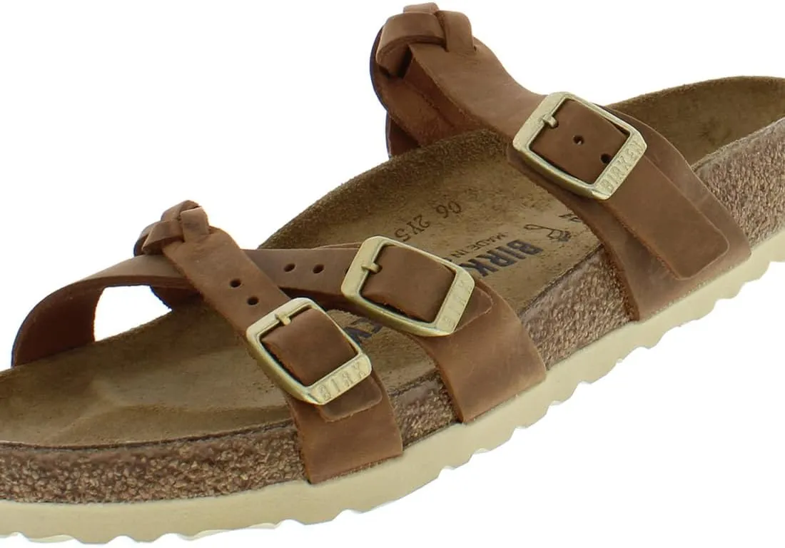 Birkenstock Women's Elegant Franca Br G OLV Oil LTR R