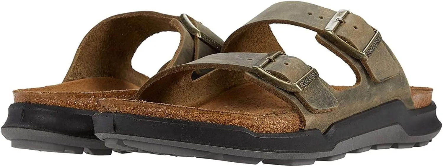 Birkenstock Women's Open-Back Arizona Ct Khak Oil LTR R