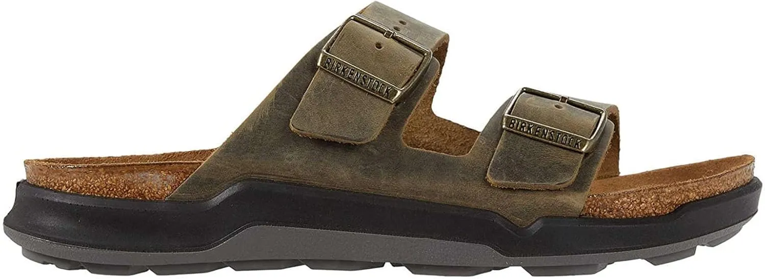 Birkenstock Women's Open-Back Arizona Ct Khak Oil LTR R