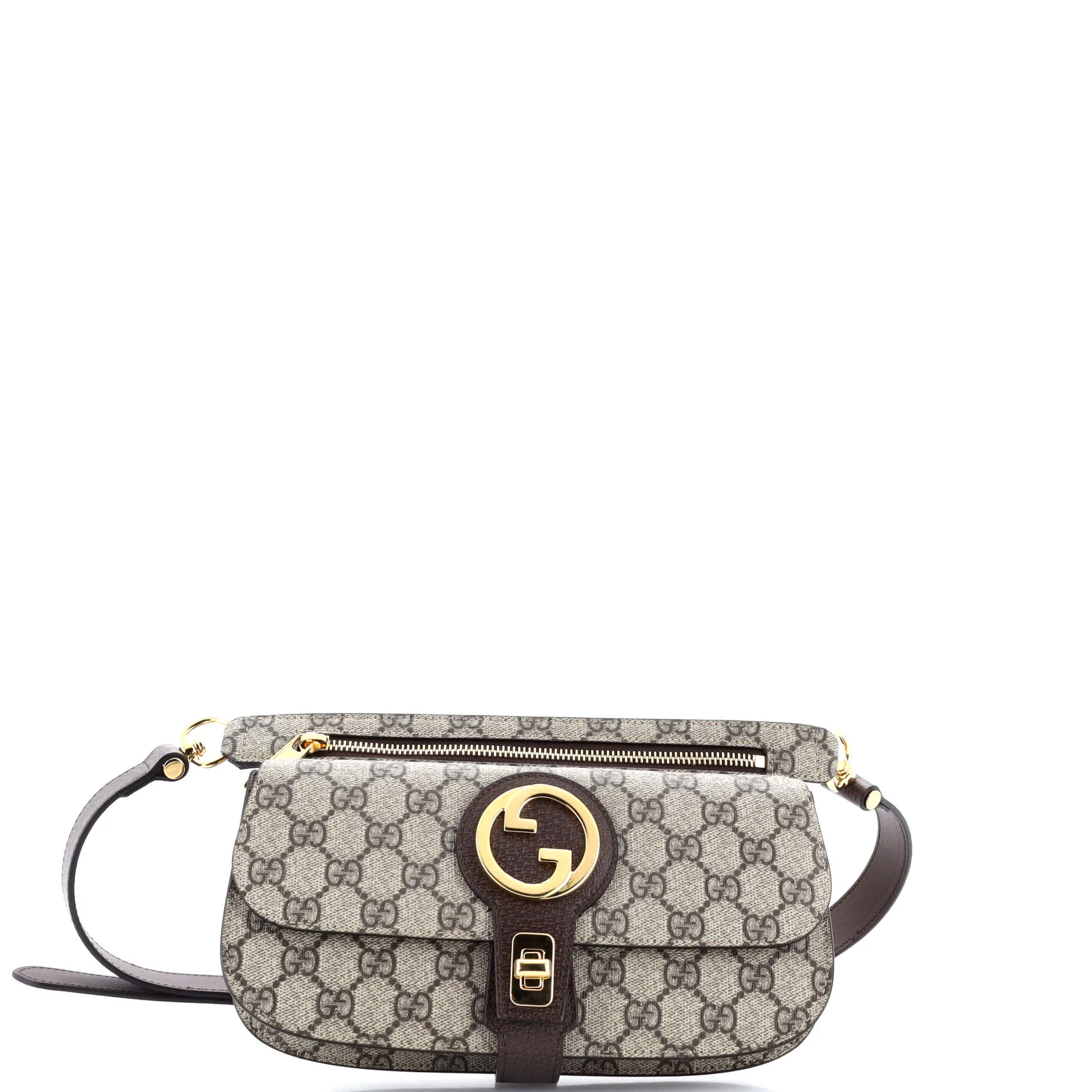 Blondie Flap Pocket Belt bag GG Coated Canvas