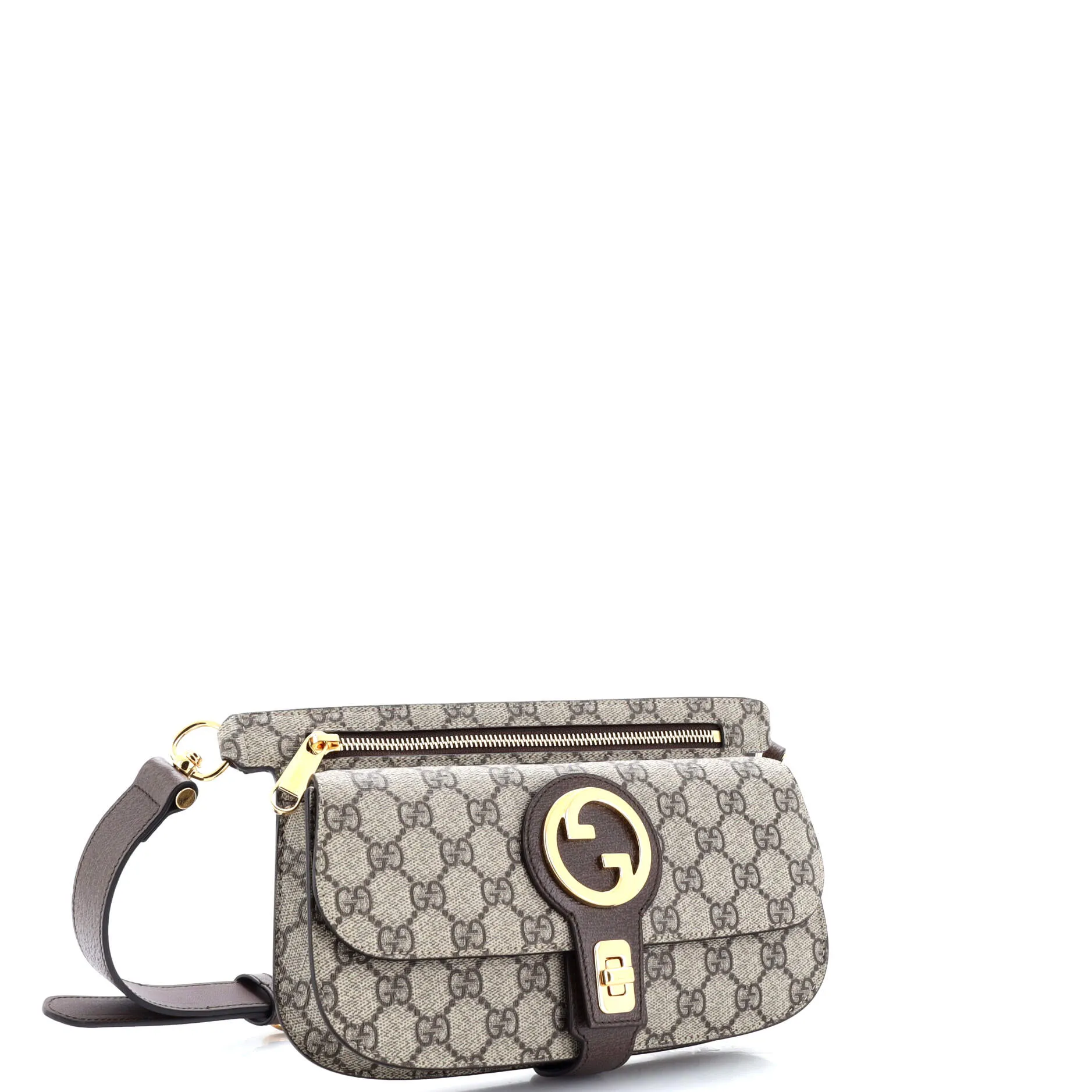 Blondie Flap Pocket Belt bag GG Coated Canvas