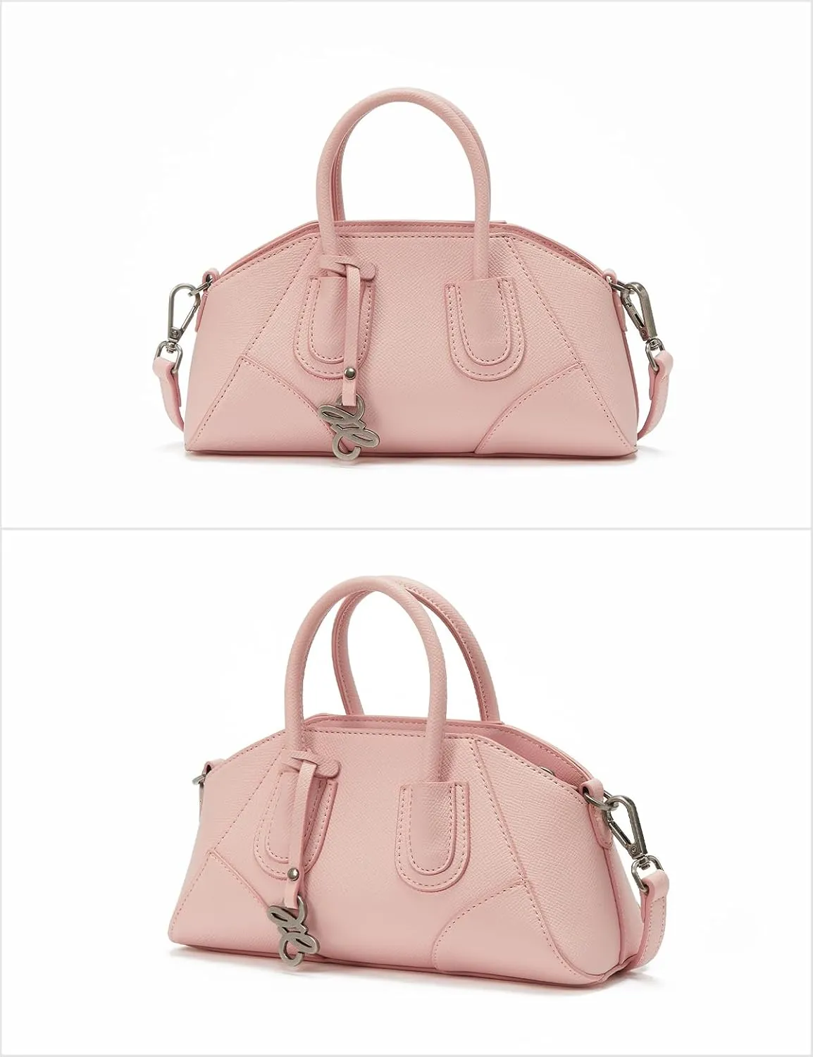 Boston Top Hand Bag with Zipper Closure, Designer Trendy Bag with Adjustable Straps, Crossbody Bag for Women