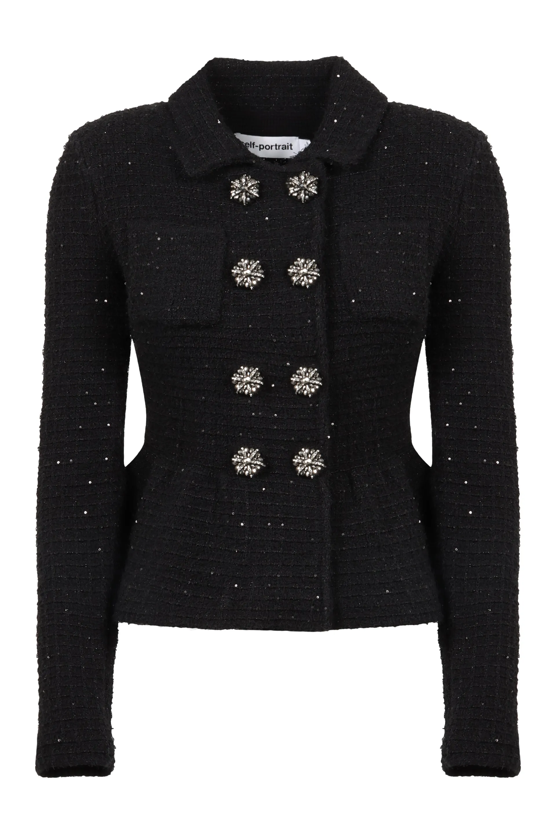 Boucle knit jacket