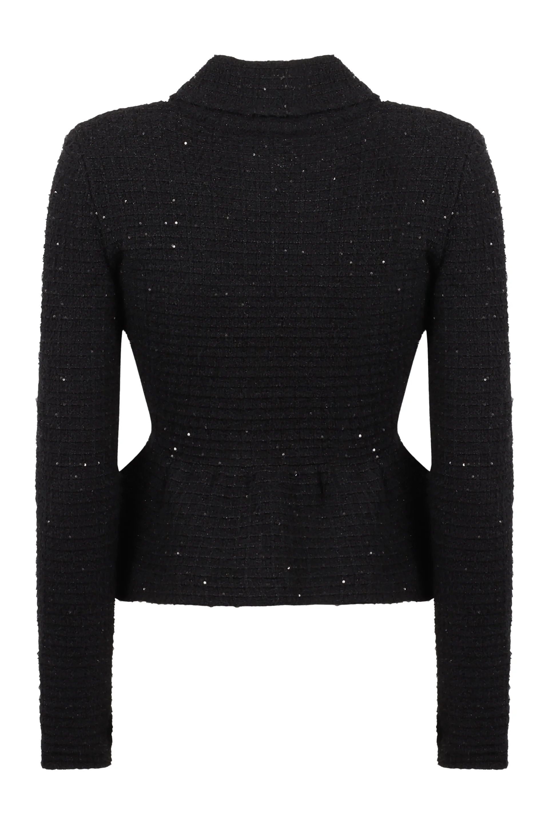 Boucle knit jacket