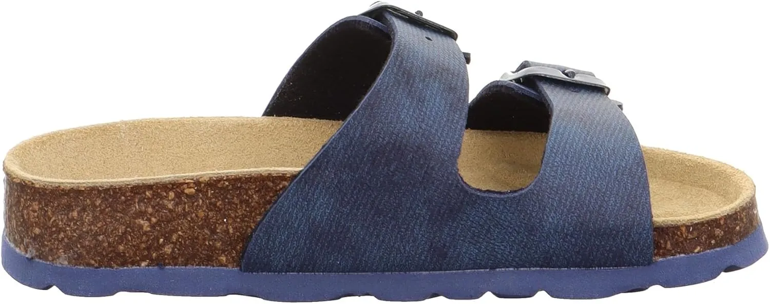 Boy's Double Closure Slippers, 8.5 UK Child