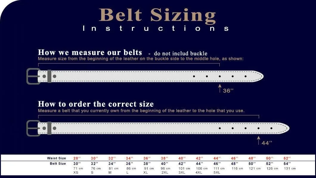 BS304 Genuine Full Grain Vintage Leather Belt Strap or Belt with Buckle_1-1/2"(38mm) wide