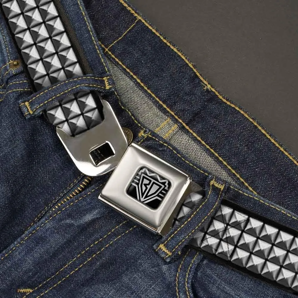 Buckle-Down Seatbelt Belt - Studs - 1.0" Wide - 20-36 Inches in Length