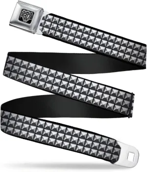 Buckle-Down Seatbelt Belt - Studs - 1.0" Wide - 20-36 Inches in Length