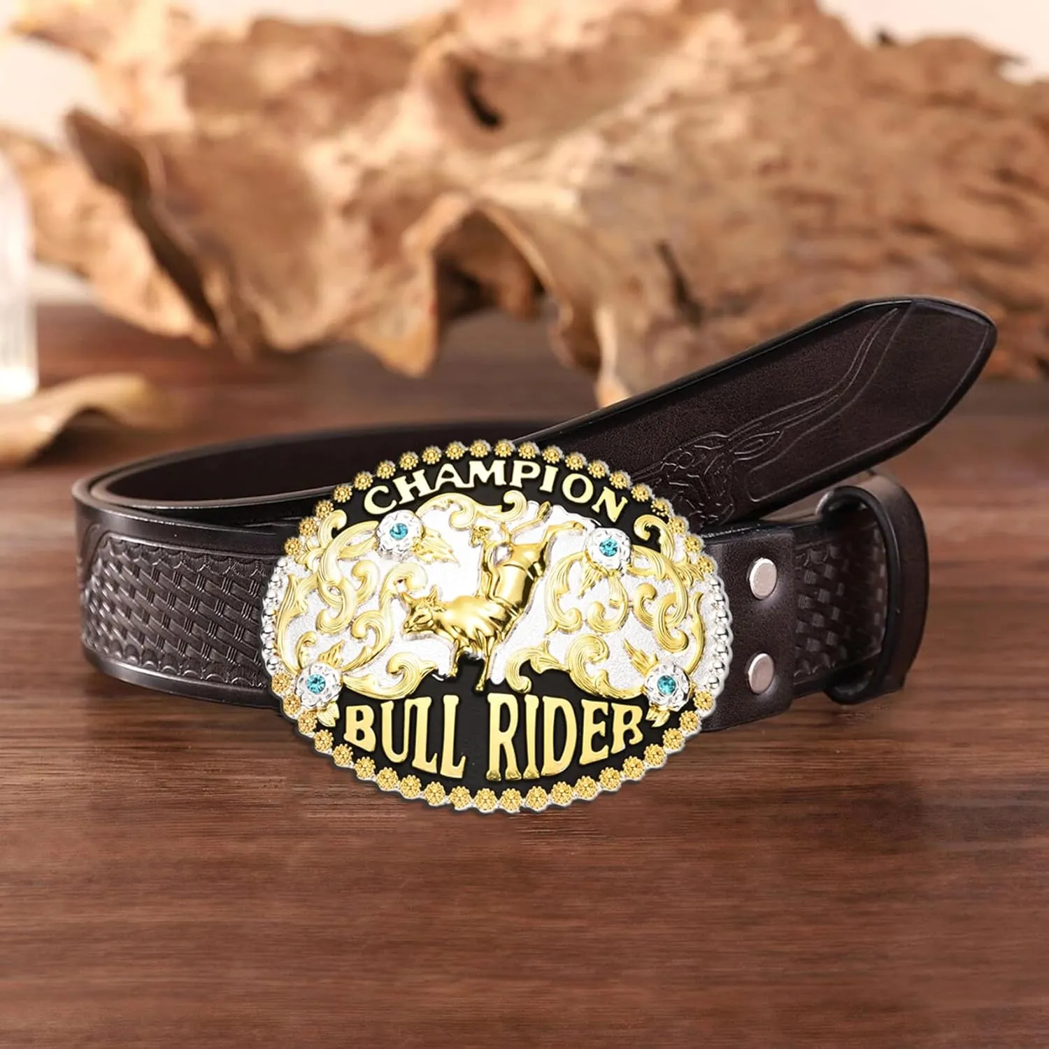 Bull Rider Belt Buckles Men, Western Cowboy Rodeo Champion Belt Buckle, Bull/Eagle/Horse Big Size Belt Buckle