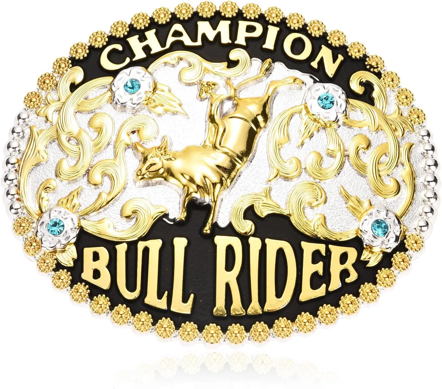Bull Rider Belt Buckles Men, Western Cowboy Rodeo Champion Belt Buckle, Bull/Eagle/Horse Big Size Belt Buckle