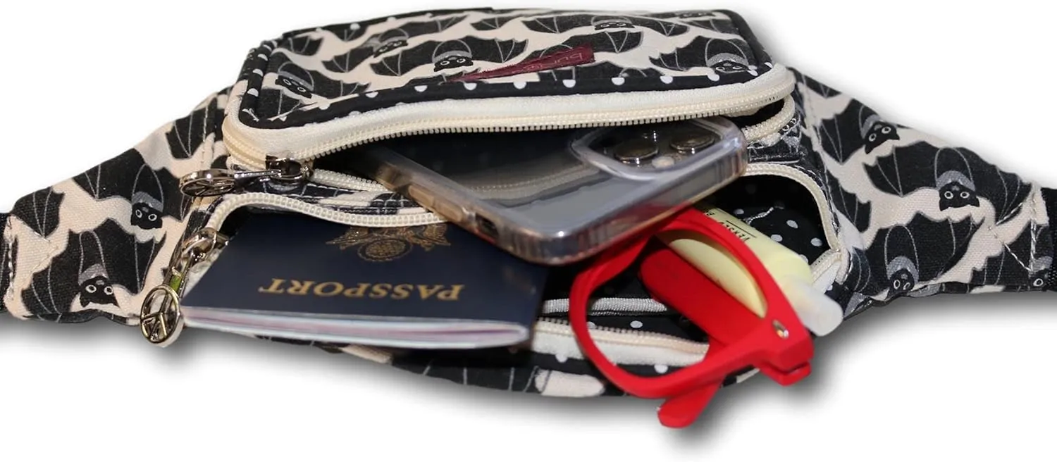 BUNGALOW 360 FANNY PACK HIP WAIST PACK (Bat)