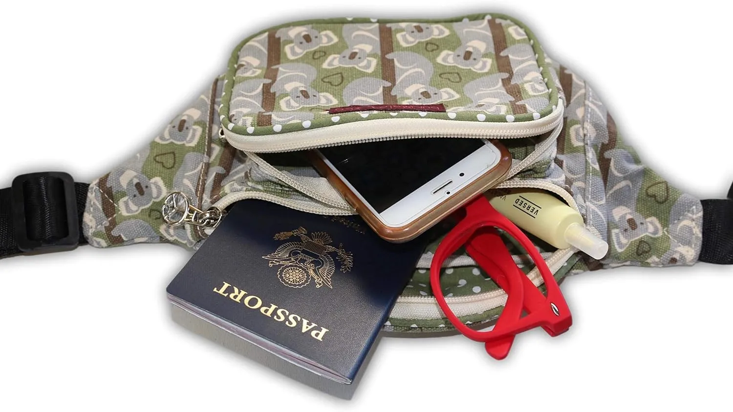 BUNGALOW 360 FANNY PACK HIP WAIST PACK (Koala Bear)