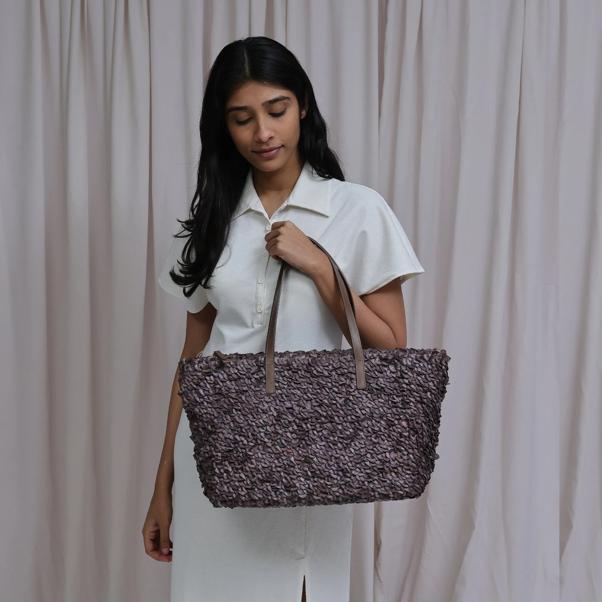 CA 1587 - TOTE BAG - MAUVE