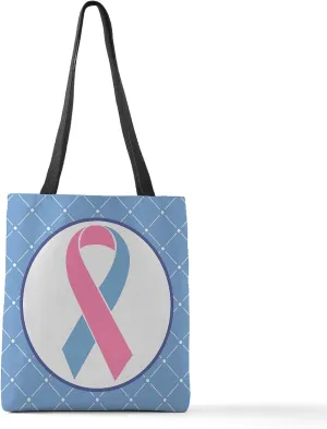 CafePress Infertility Or Pregnancy Loss Polyester Tote Bag 16"x16"