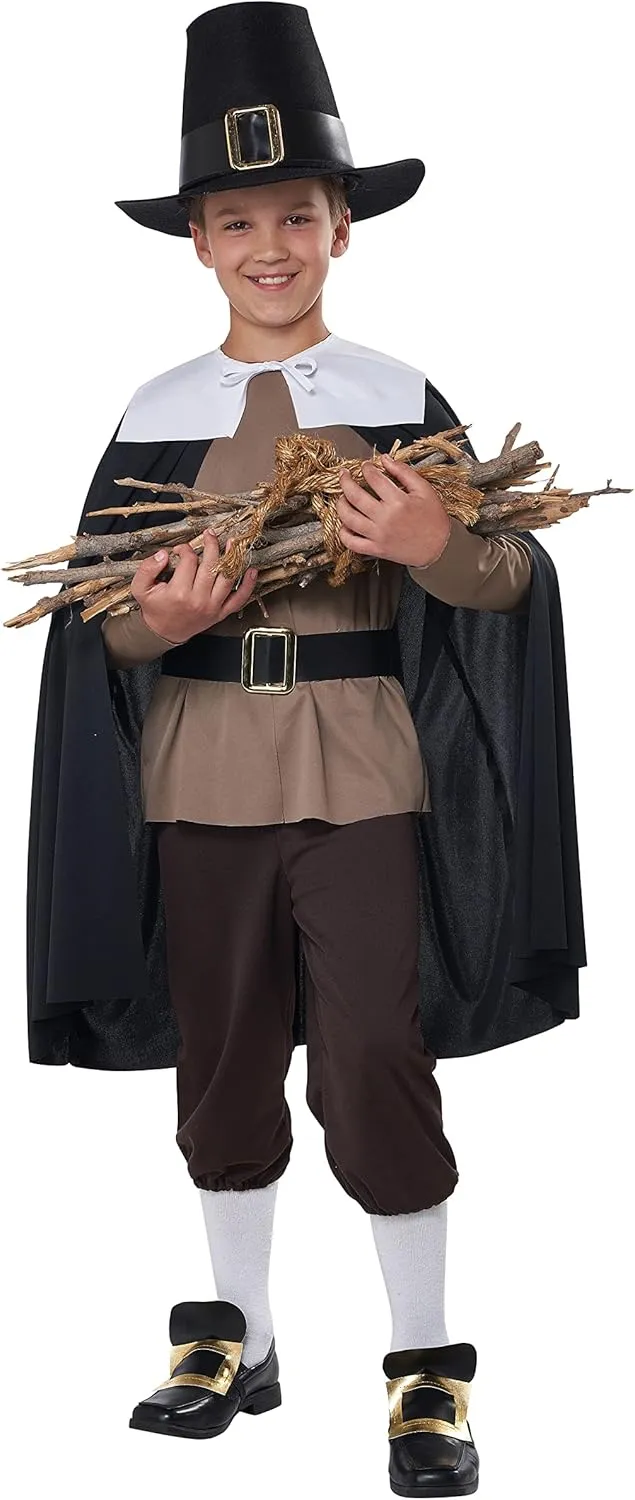 California Costumes Boys Mayflower Pilgrim