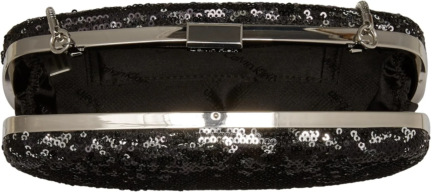 Calvin Klein Novelty Sequin Embellished Clutch
