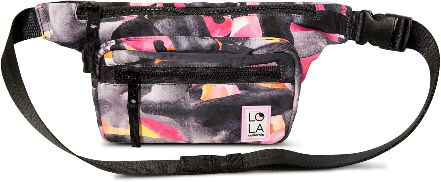 Chakra Fashionable Oversized Bum Fanny Crossbody Nylon Bag