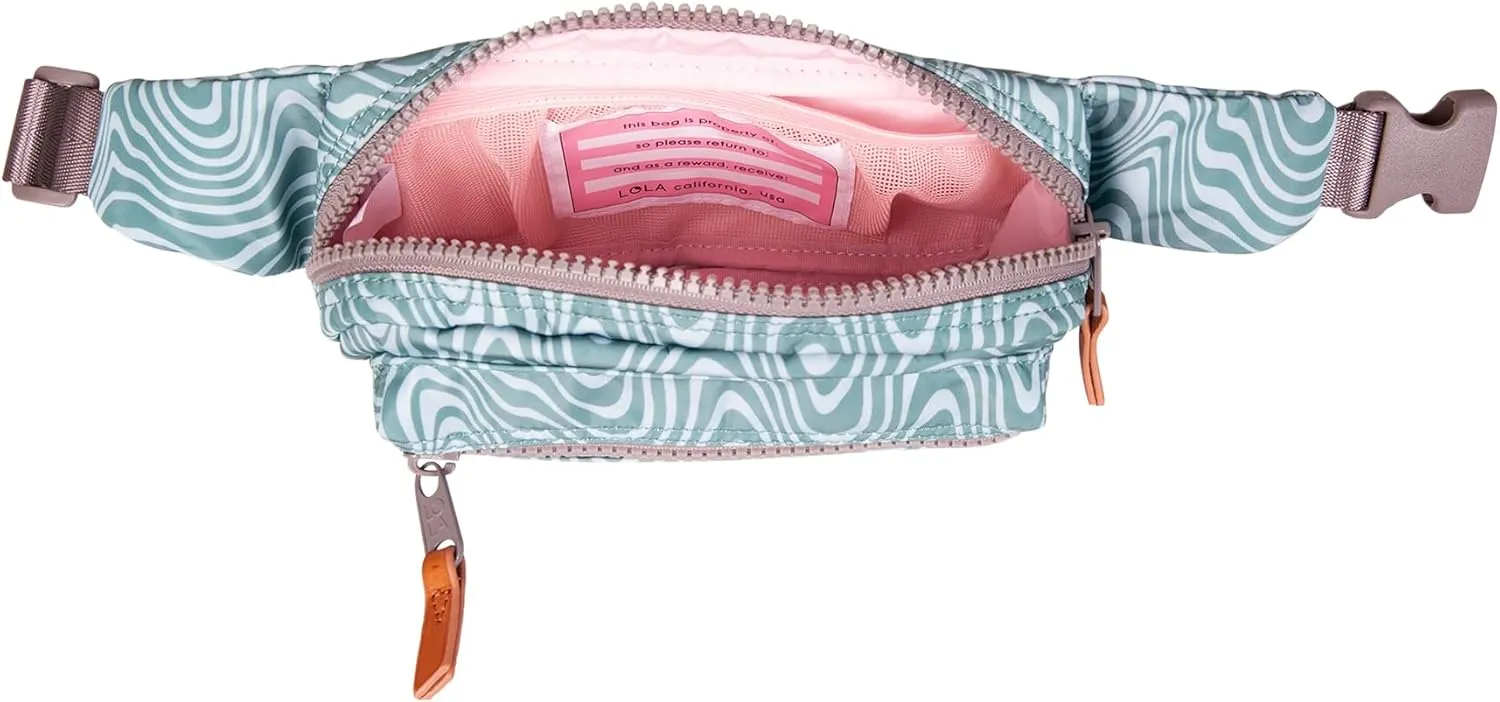 Chakra Fashionable Oversized Bum Fanny Crossbody Nylon Bag