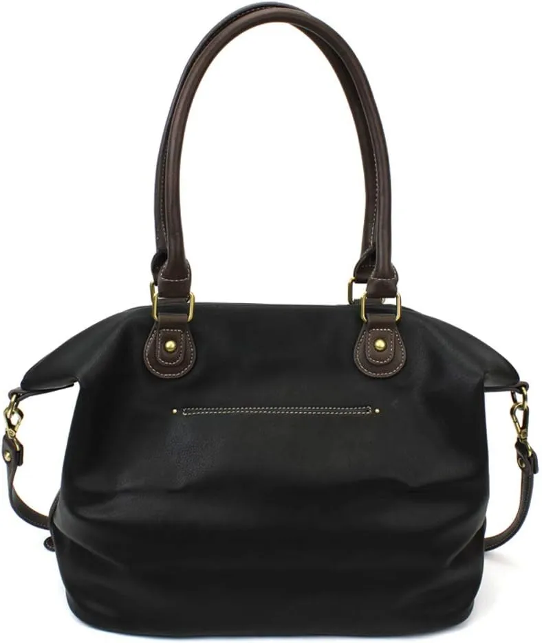 CHALA Handbags LaserCut Totes Shoulder Purse with Matching Wallet Gift Set
