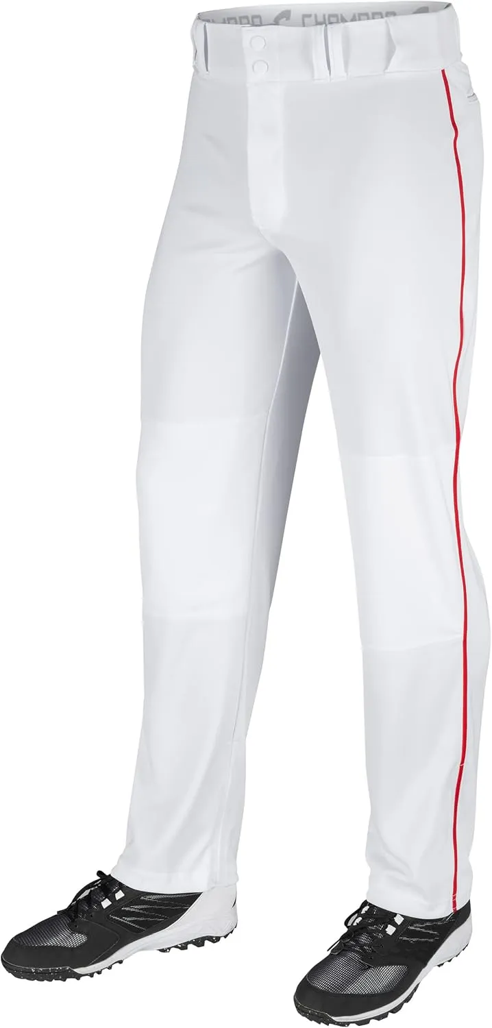 CHAMPRO Triple Crown Open Bottom Piped Adult Baseball Pants