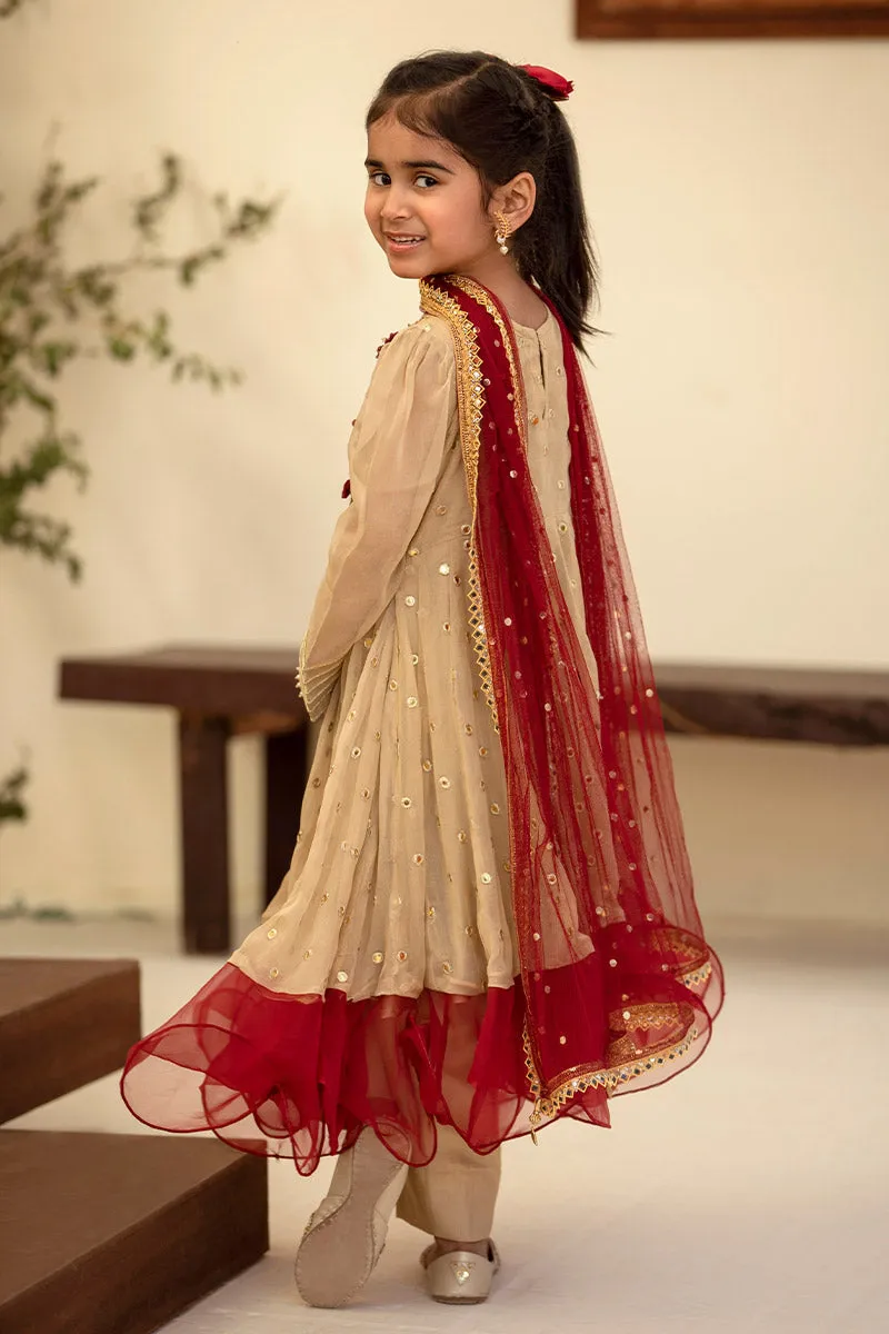 CHIC OPHICIAL | EID EDIT | Ivory wine Kids