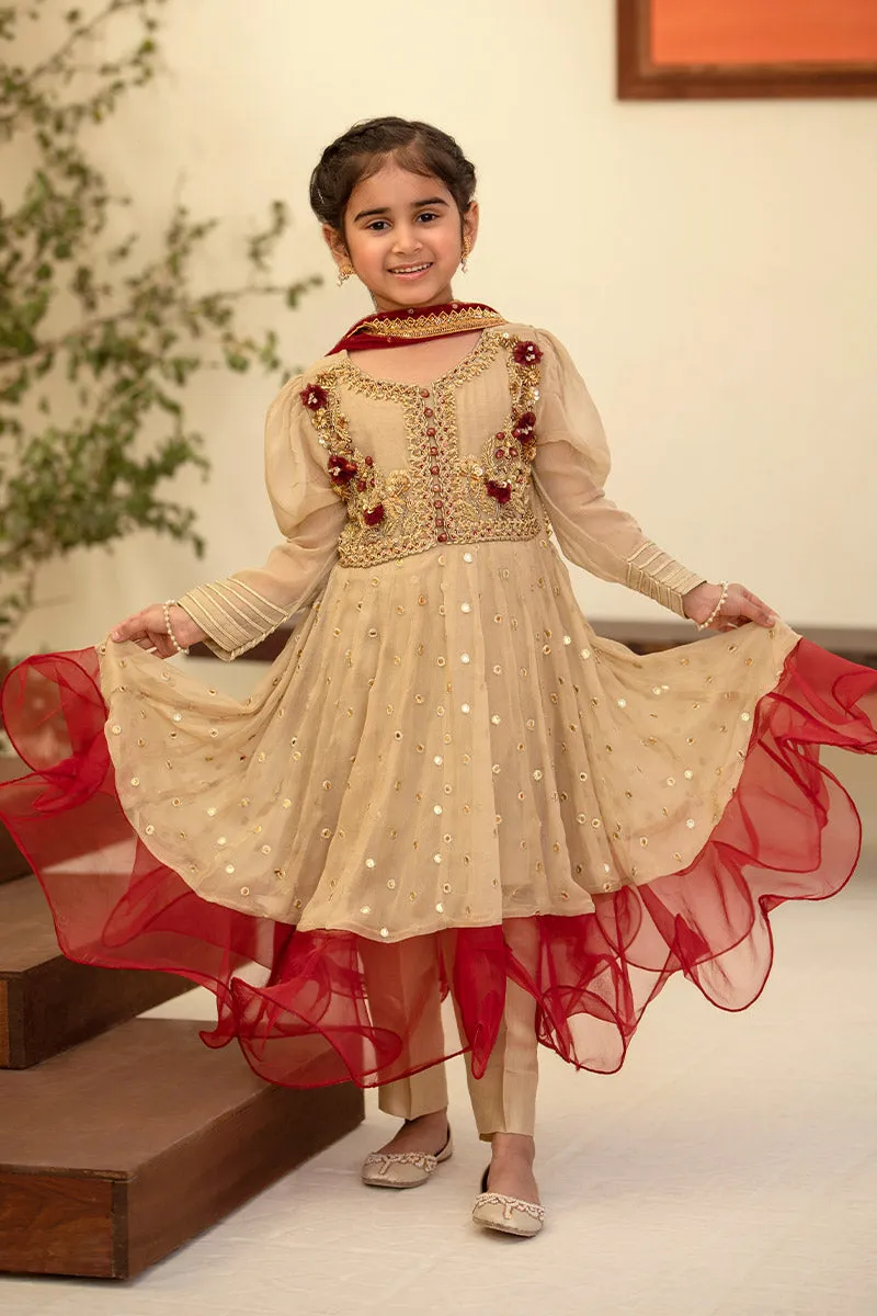 CHIC OPHICIAL | EID EDIT | Ivory wine Kids