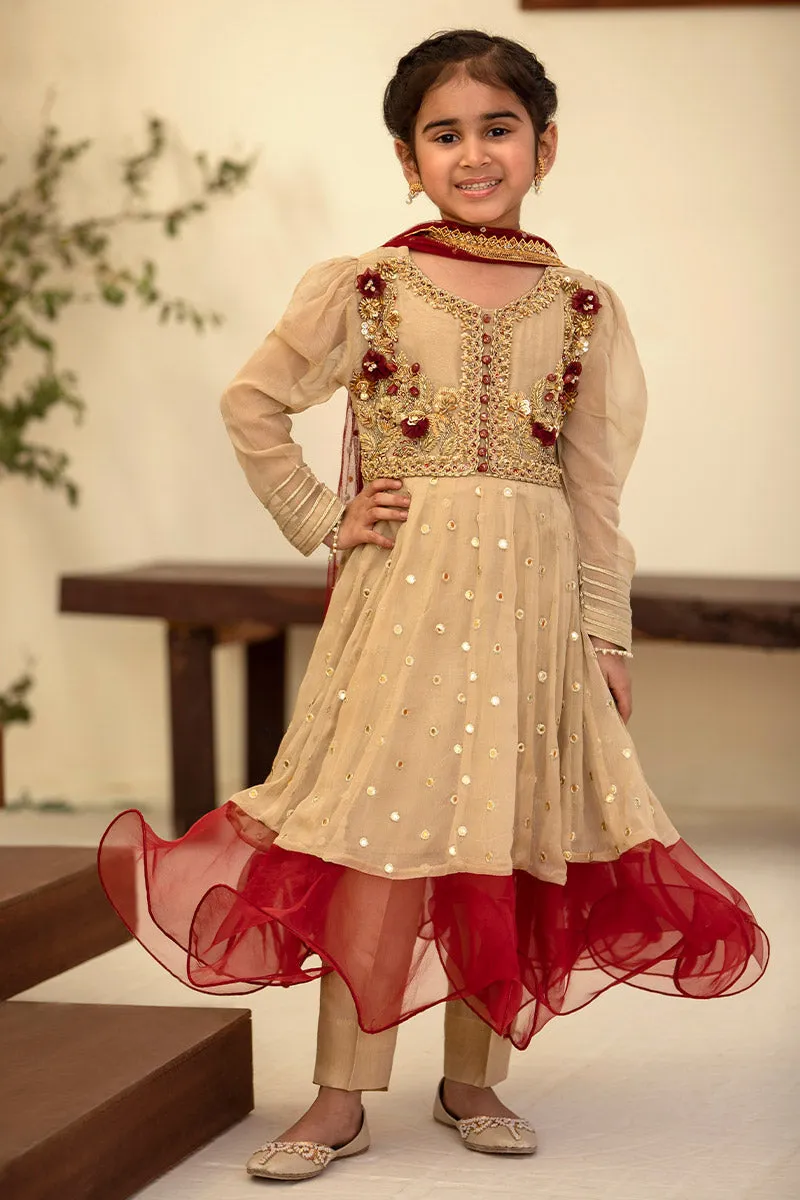 CHIC OPHICIAL | EID EDIT | Ivory wine Kids