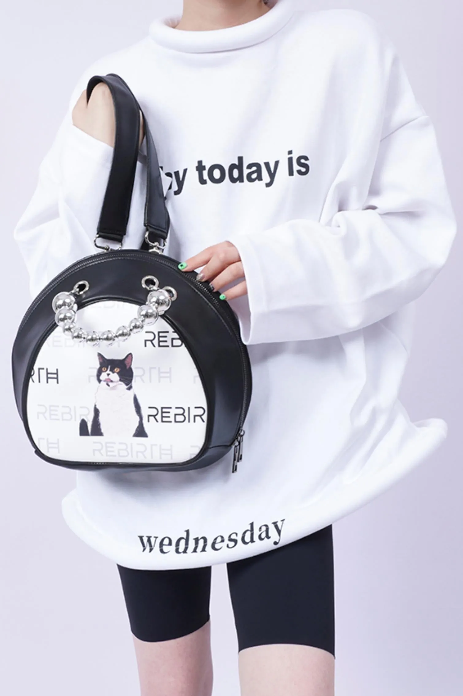 Chic Patchwork Shoulder Bag