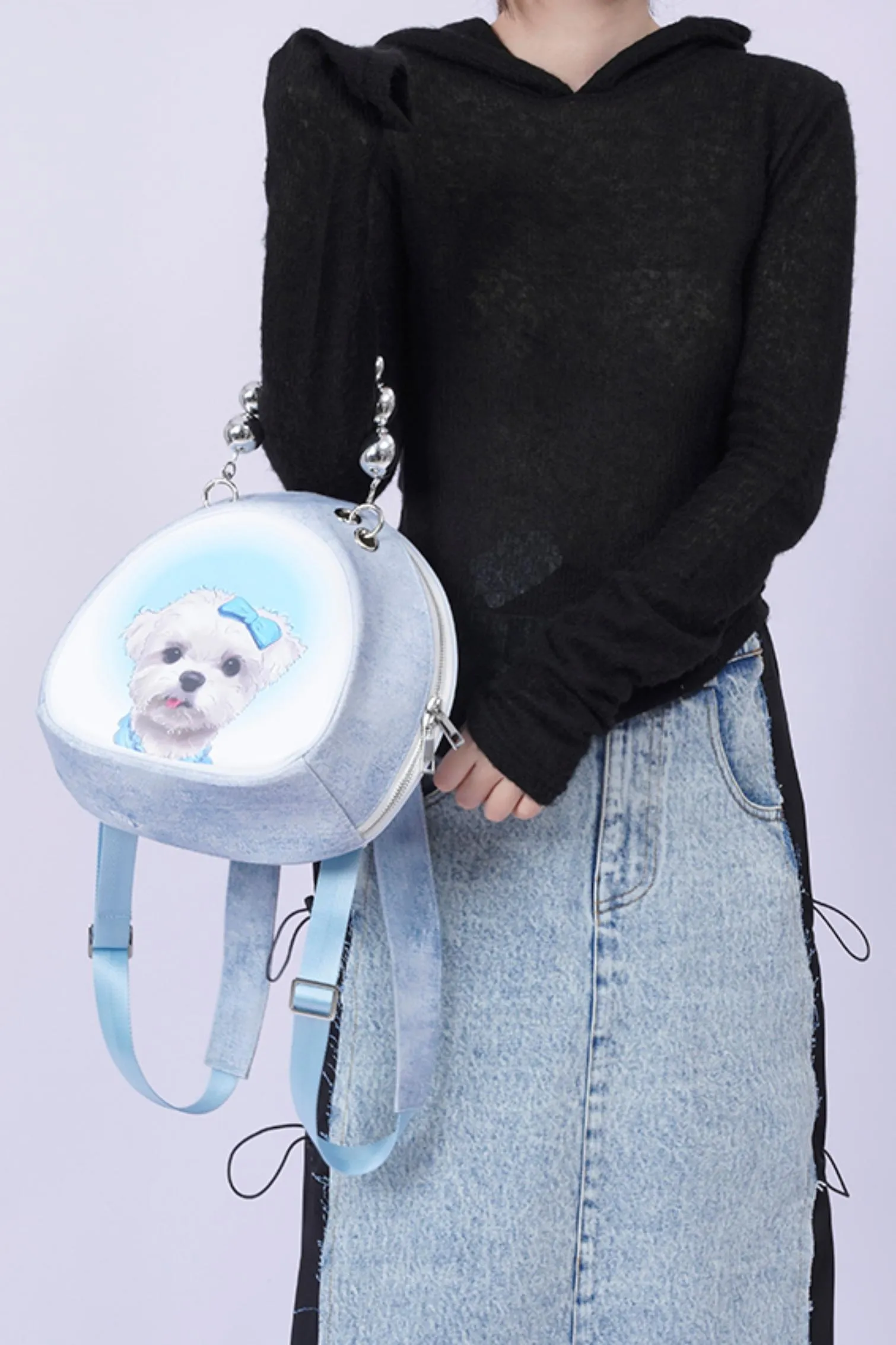 Chic Patchwork Shoulder Bag