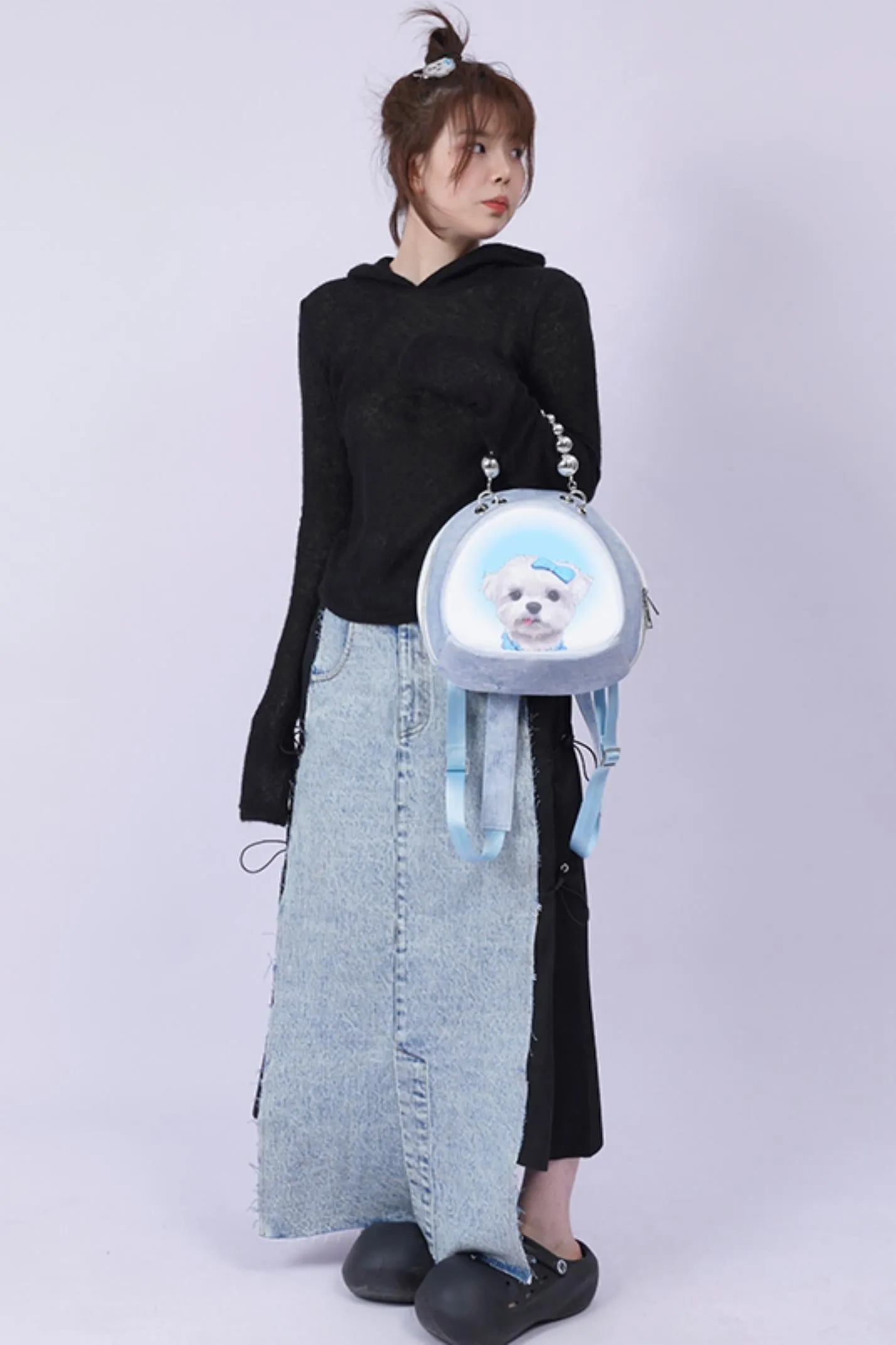 Chic Patchwork Shoulder Bag