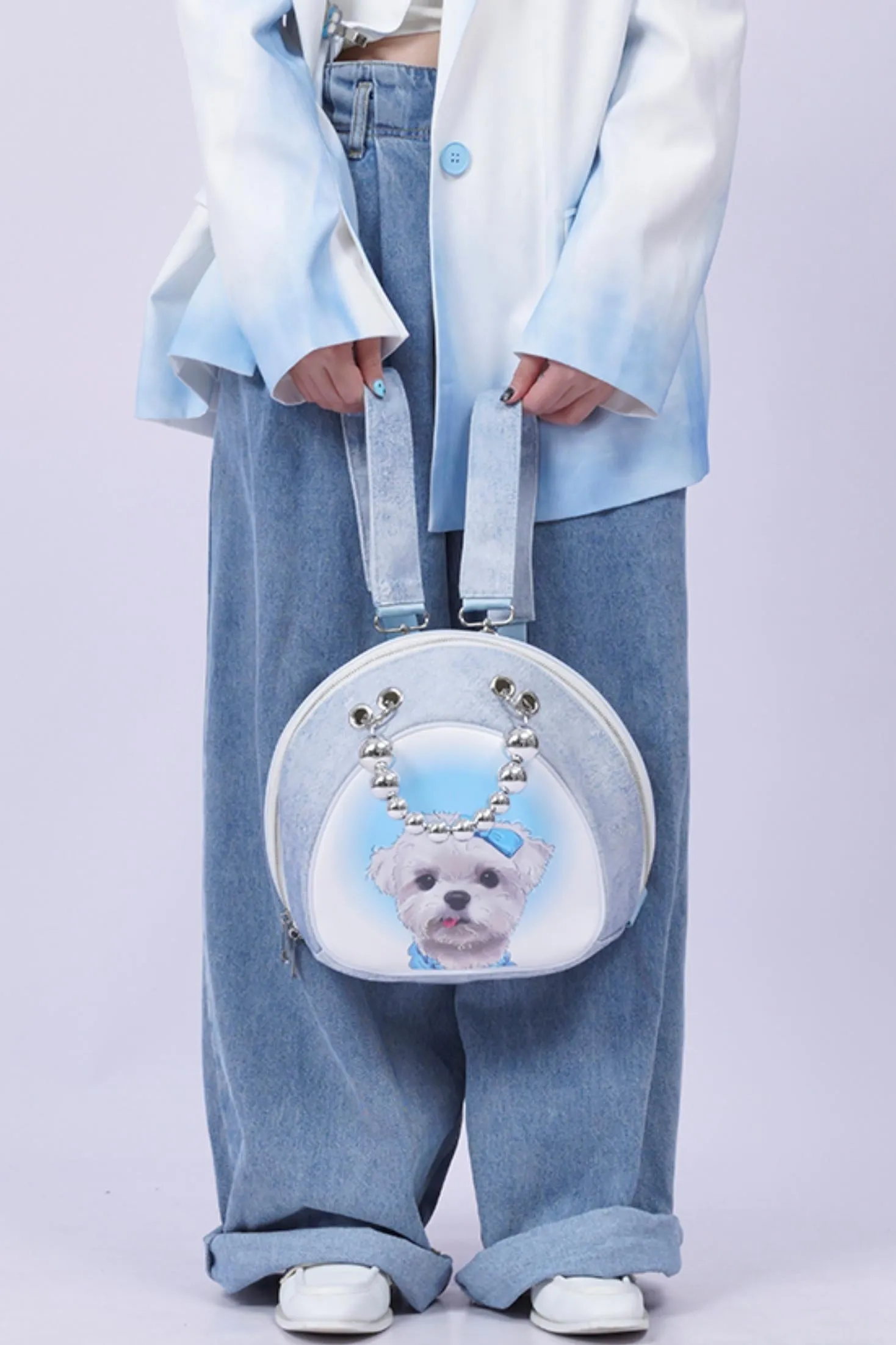 Chic Patchwork Shoulder Bag