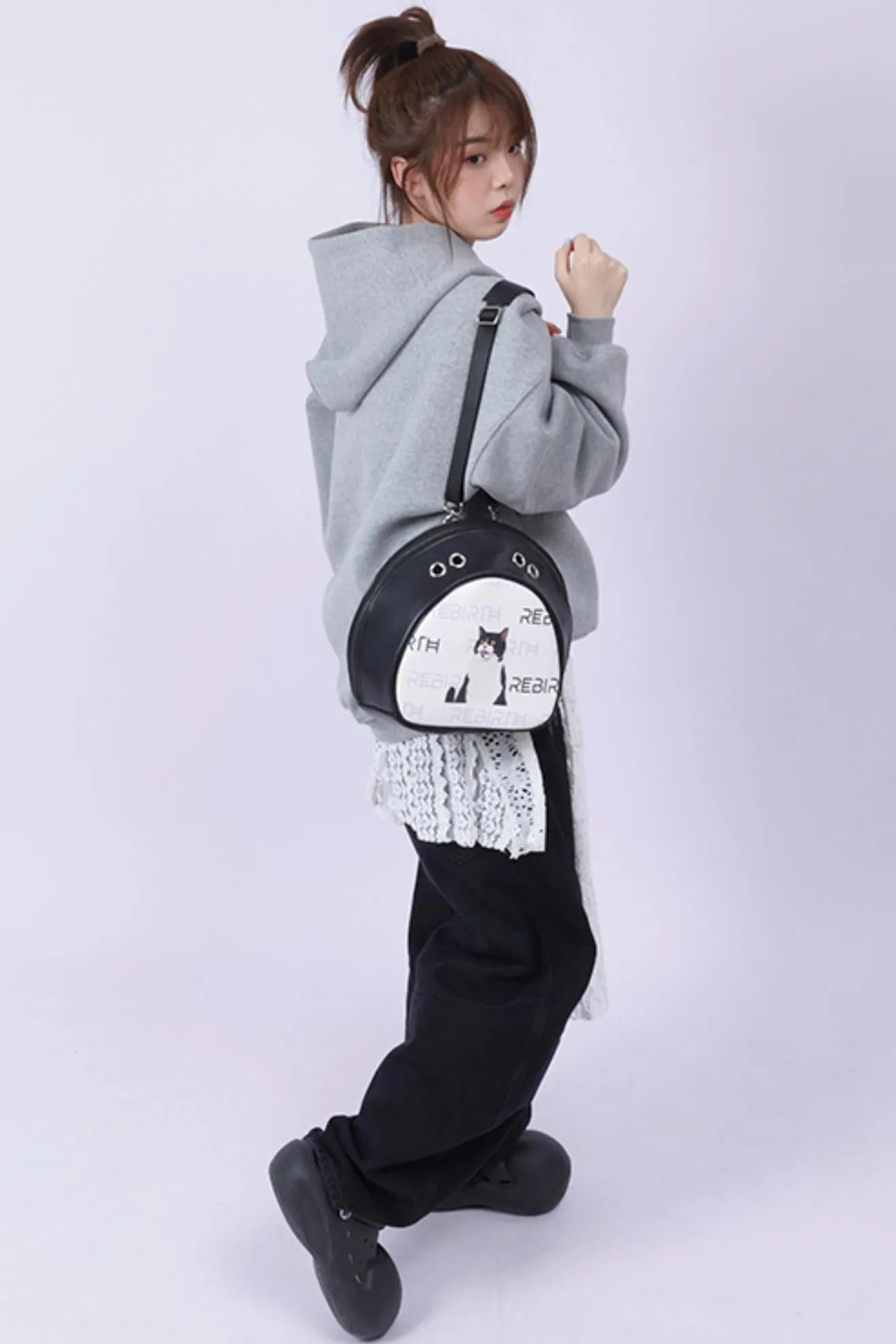 Chic Patchwork Shoulder Bag