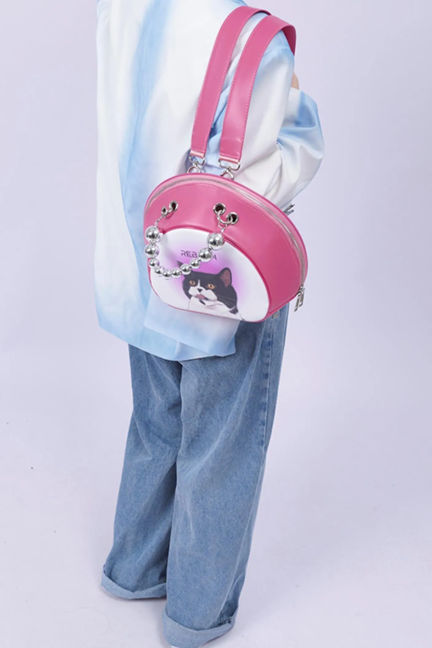 Chic Patchwork Shoulder Bag