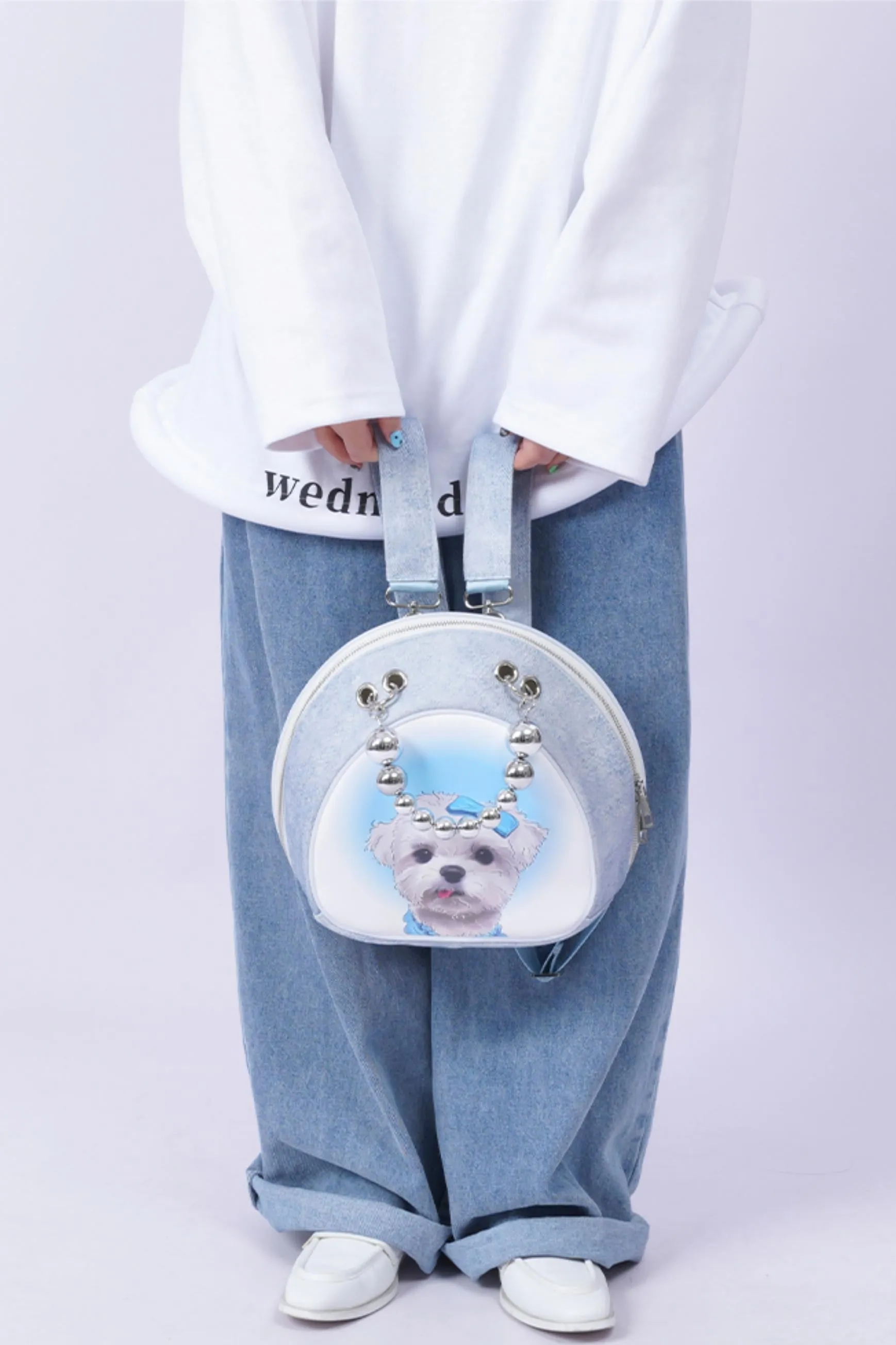 Chic Patchwork Shoulder Bag