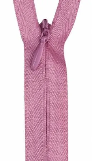 Coats and Clark Invisible Zipper - Dark Old Rose