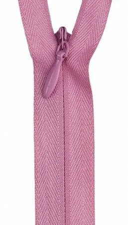 Coats and Clark Invisible Zipper - Dark Old Rose