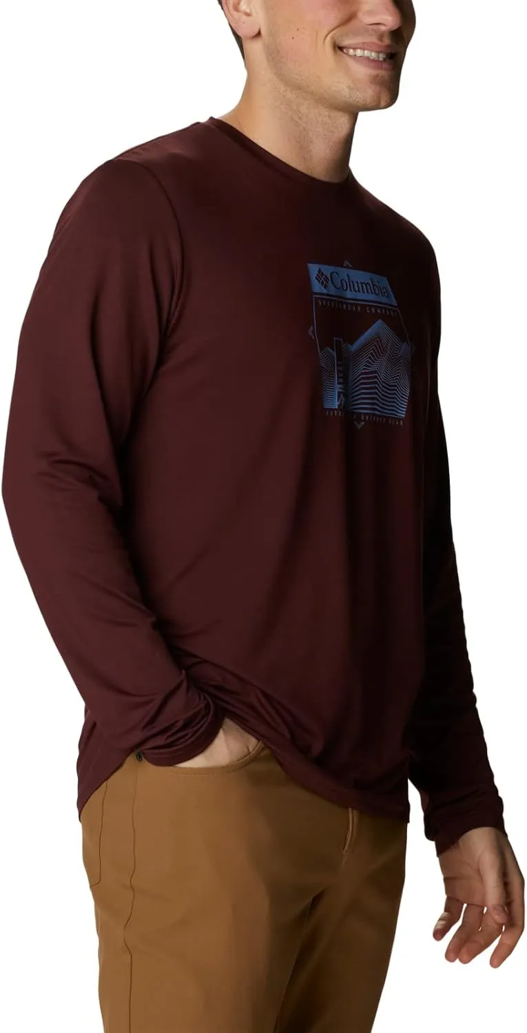 Columbia Men's Tech Trail Ls Graphic