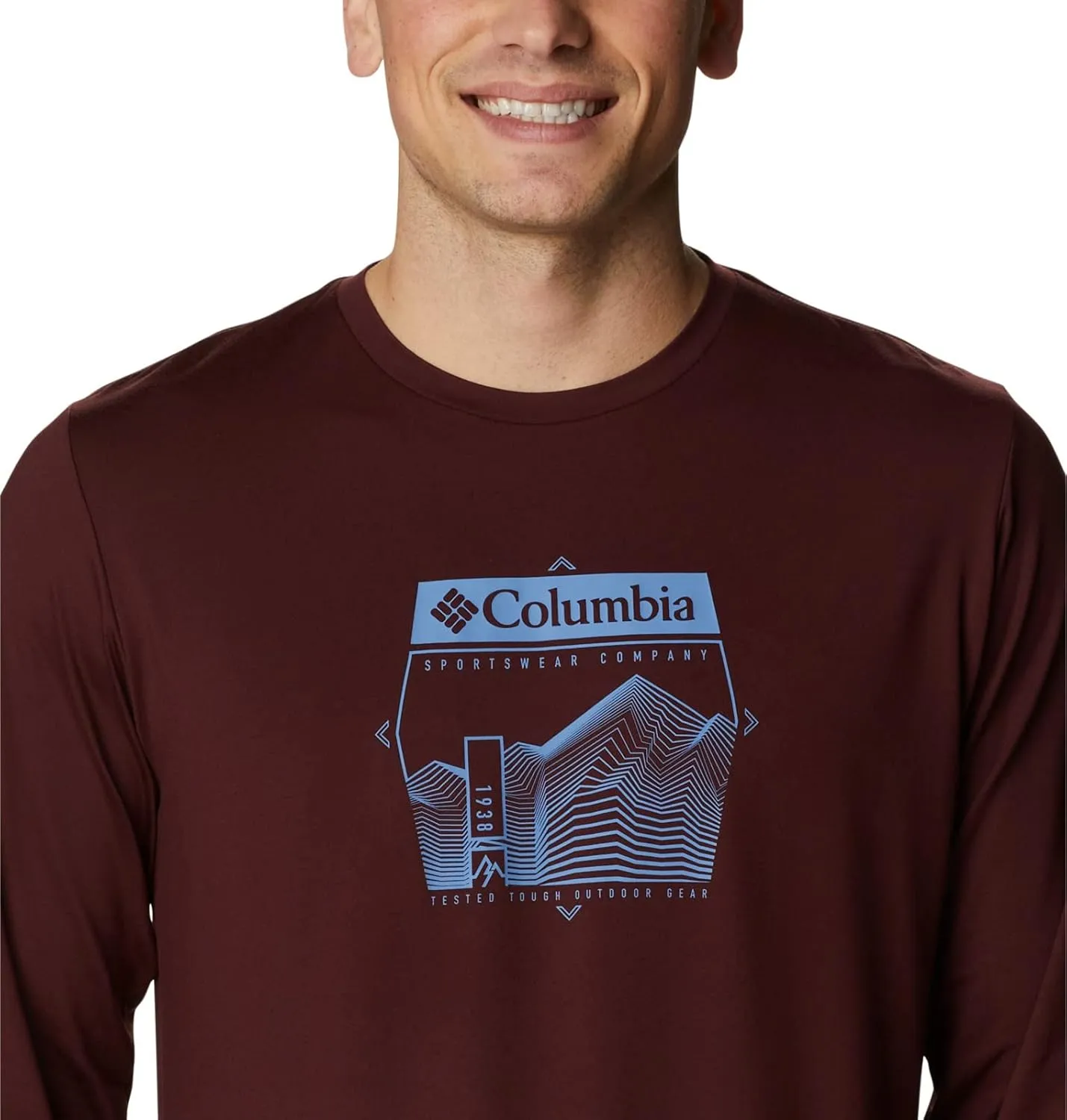 Columbia Men's Tech Trail Ls Graphic