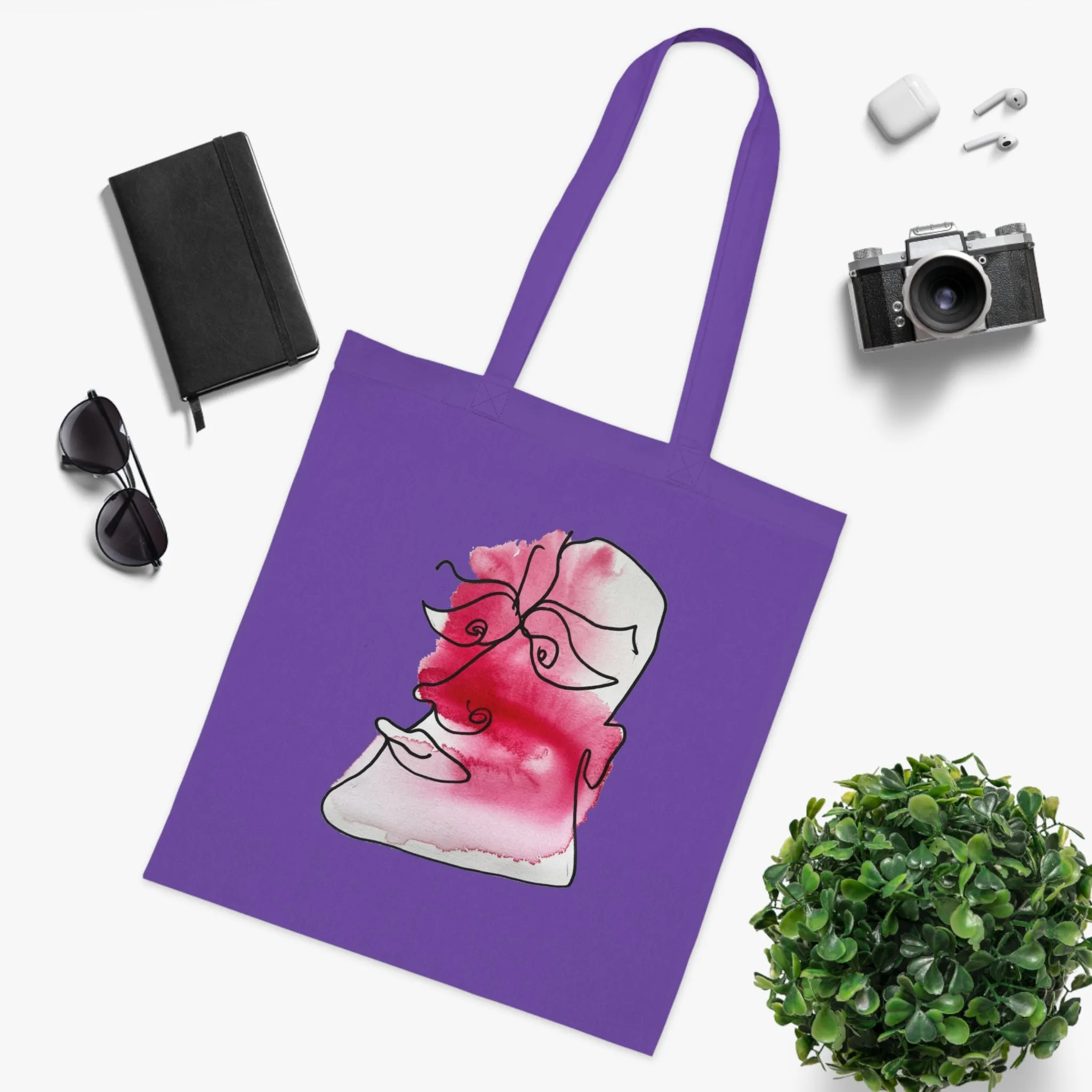 Comfy - Versatile 100% Cotton Tote: Vibrant Colors, Light & Practical